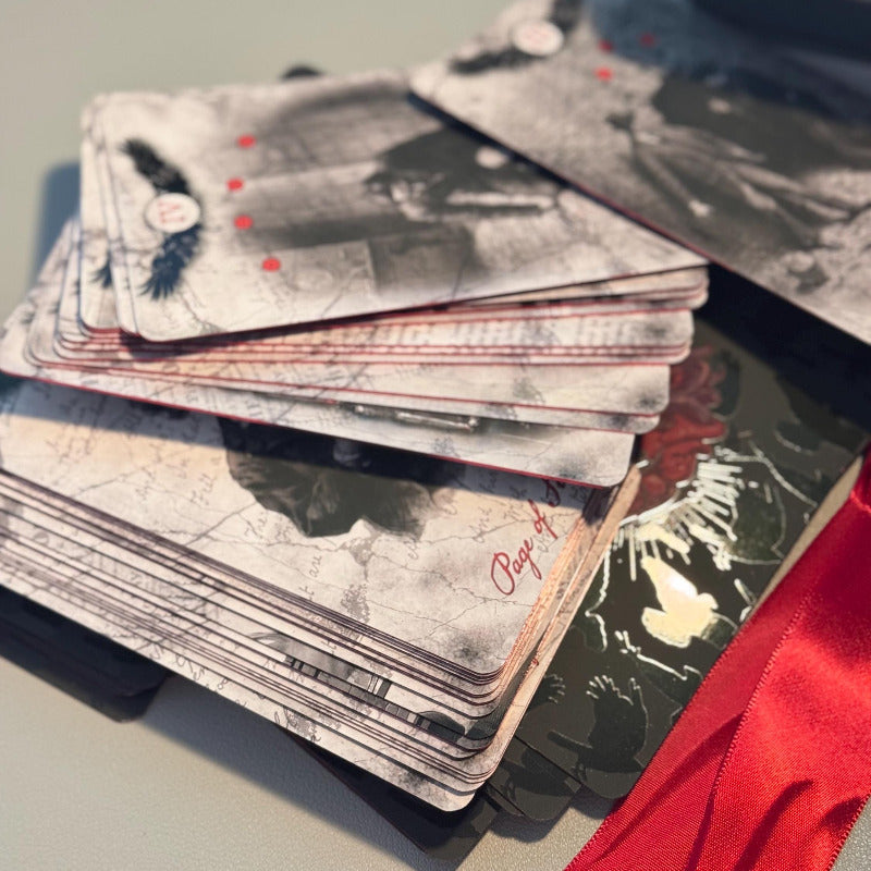 Tarot of AMERICAN GOTHIC POEMS inspired by Edgar Allan Poe